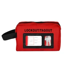 Waterproof Tool Storage Pouch for Lockout Tagout Equipment Heavy Duty Industrial
