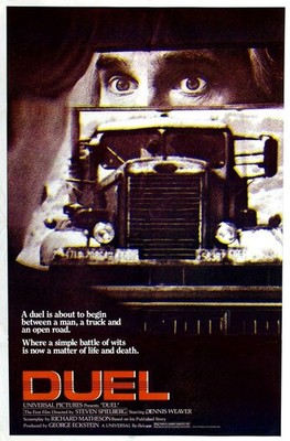 Duell 1971 1 Filmplakat Kunstdruck visuelle Textur Statement Premium detailliert Pro
