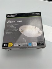 Commercial Electric Led Utility Light Lampholder Switch Controlled 5w White New Commercial Electric Led Utility Light Lampholder Switch Controlled 5w White New