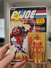 GI Joe ReAction Wave 7 Cobra Hydro Viper IN HAND Super7 o-ring