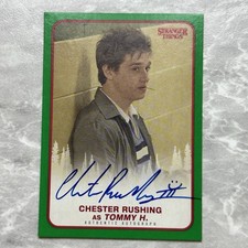 2018 Stranger Things Season 1 Chester Rushing  Autograph Card A-TH #13/50 