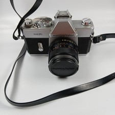 MAMIYA SEKOR 1000 DTL 35MM Film SLR Camera W 1:2 F50mm Lens New Super Wide Strap