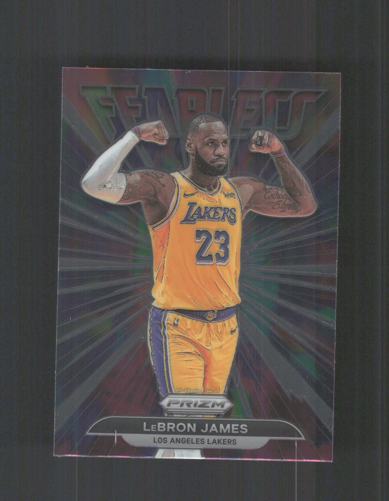 2021-22 Panini Prizm #6 LeBron James Fearless