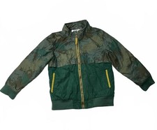 Oshkosh Gorpcore Camouflage Bomber Jacket Retro Streetwear Color Block, Size 5T