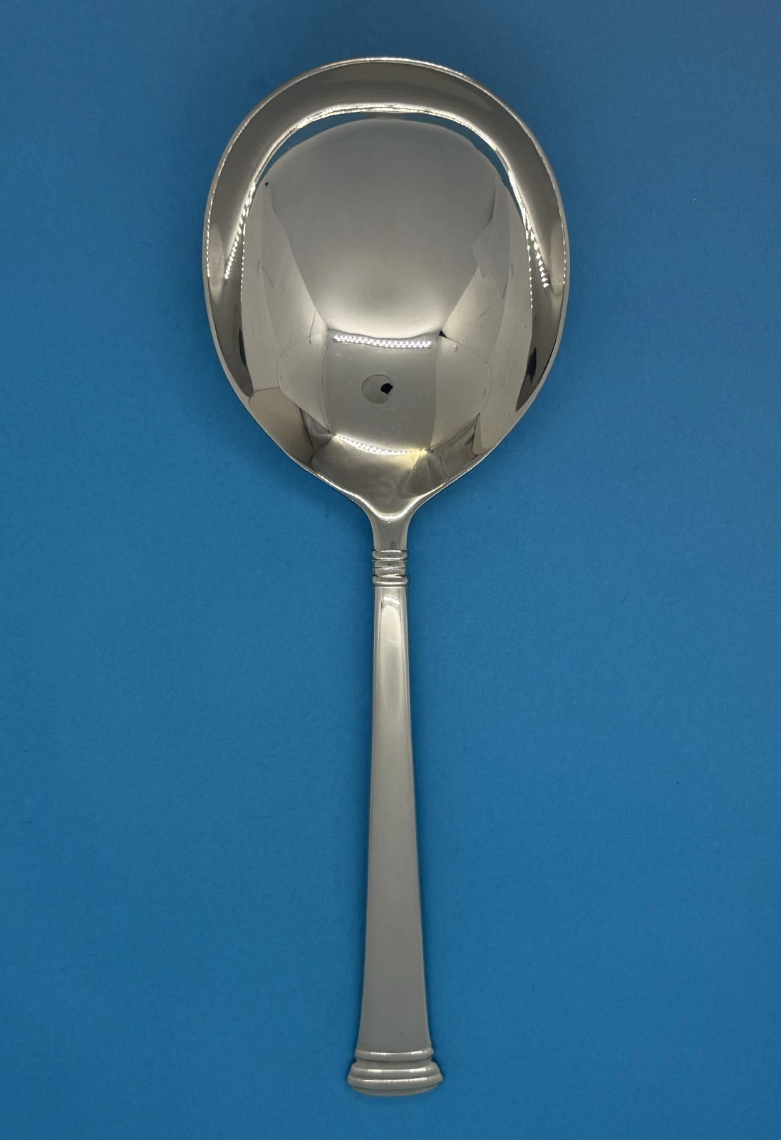 LENOX ETERNAL GLOSSY 18/8 STAINLESS FLATWARE KOREA CASSEROLE/SALAD SERVING SPOON