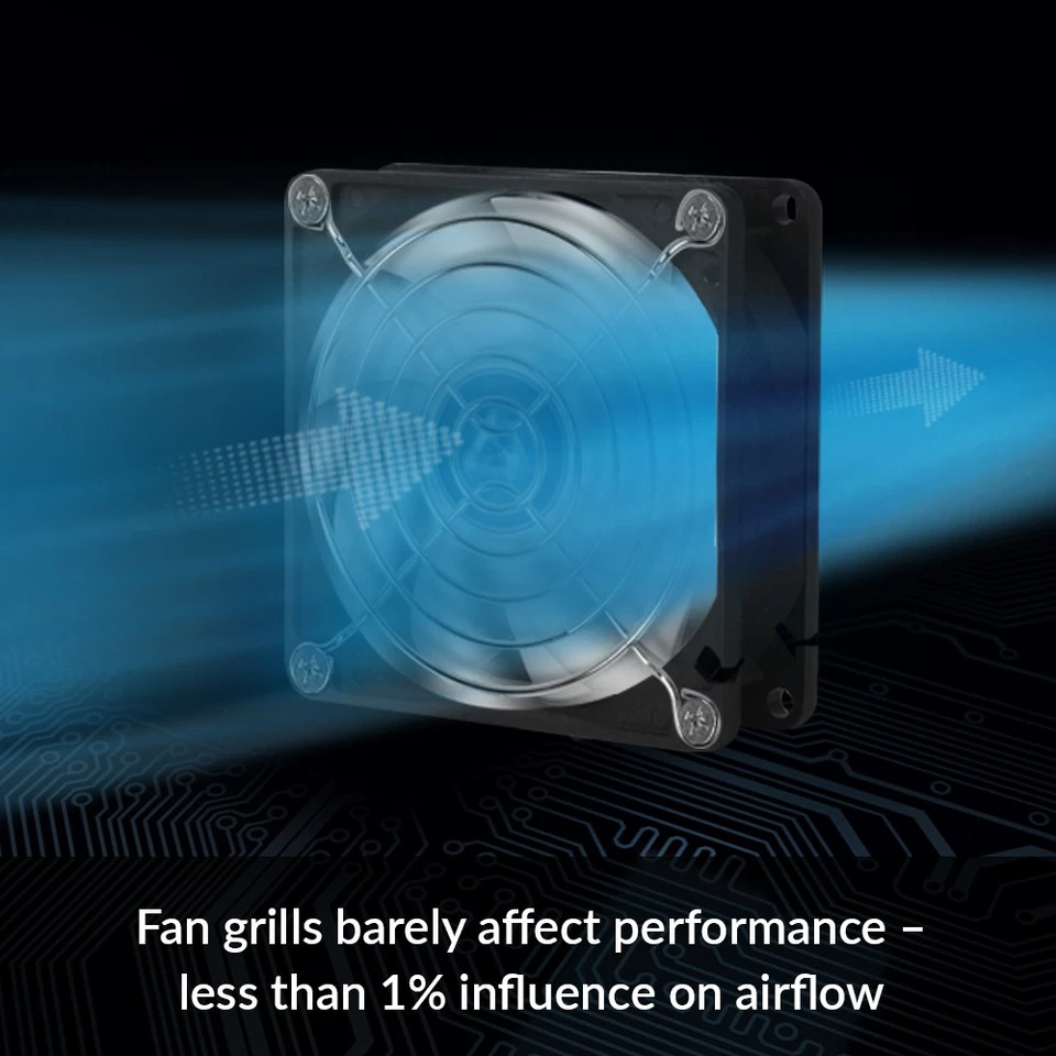 ARCTIC Fan Grill 140 mm CPU Case Fan Grill Made out of Nickel Plated Steel PC - Image 2 of 4