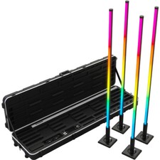 Chauvet DJ Freedom Flex Stick X4  Wireless RGB WW LED Sticks  Removable