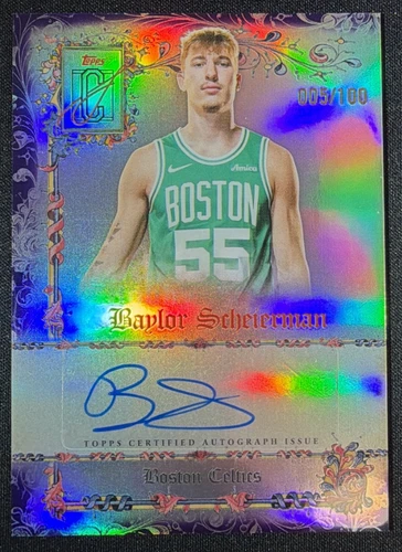 2025 Topps Signature Baylor Scheierman Purple (RAW)