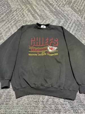 Logo Athletic VTG KC Chiefs Sweatshirt Size Lg