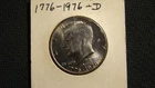 1776-1976 d kennedy half dollar Uncirculated