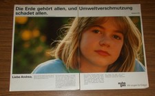 Rare Advertising Ruhrgas AG - The Earth Belongs to Everyone - Pollution 1990