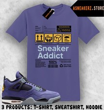 Shirt Match AJ 4 Lakeshow 2026 Sneaker Matching Tee Sneakerhead Addict T-Shirt