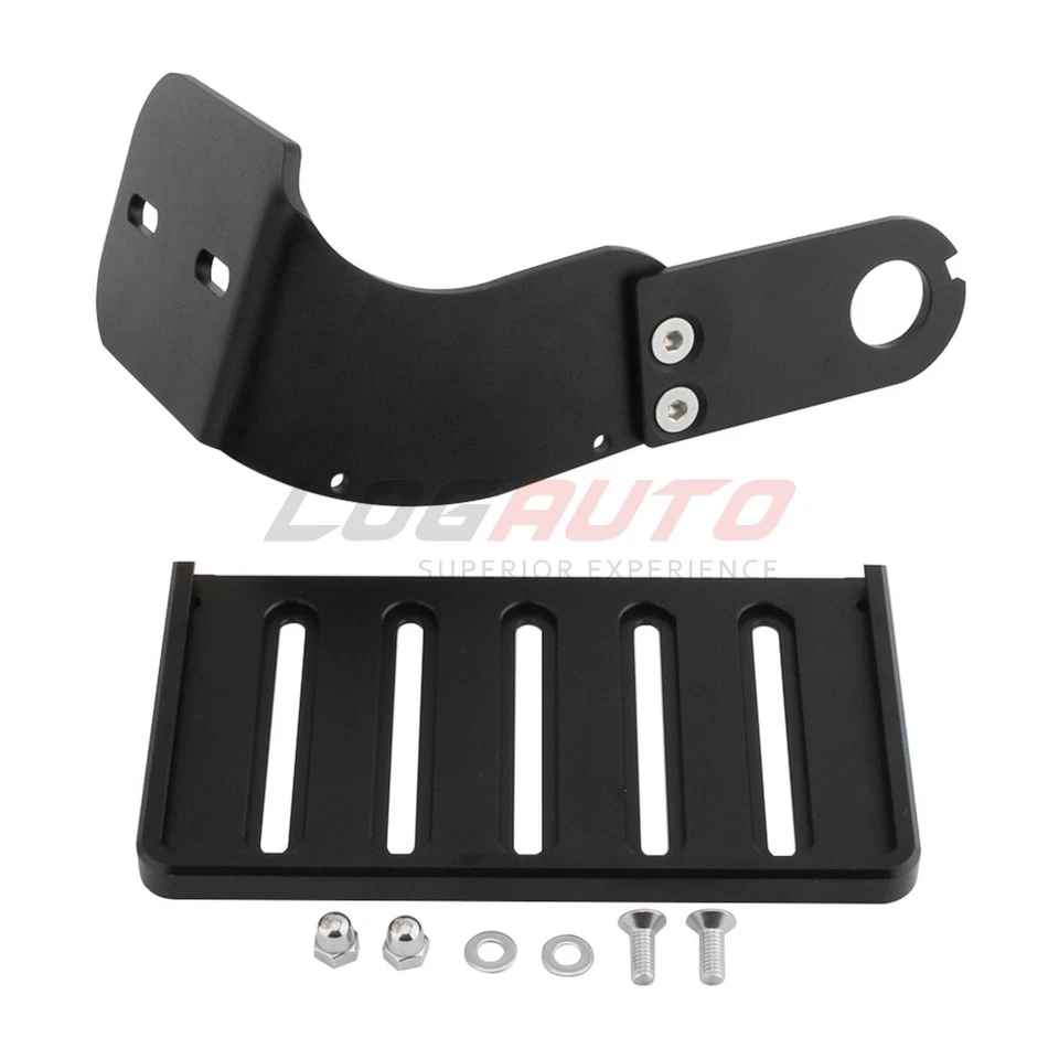 Soporte de montaje de matrícula lateral con soporte de marco para Harley Sportster 2004-25 Foto 4 de 4