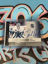 Joey Daccord Ultimate Emblems 2024-25 Upper Deck Ultimate Seattle Kraken (CH)