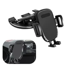 Hands Free Car Phone Holder for CD Slot with 360 Rotation Silicone Pad
