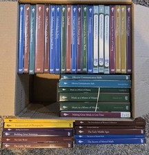 29 DVD LOT The Great Courses Teaching Co. History Science, Literature Learning 