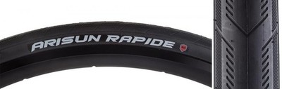 Arisun Rapide 700 x 32 Fold TPI 90 Black/Black Reflective Road Tire BMX Bike