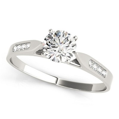 Rundschliff Diamant Solitär Verlobungsring in Platin DE/VS 2,50ct Lab Grown