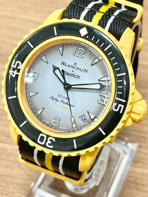 Blancpain x Swatch Fifty Fathoms Pacific Ocean SO35P100 Automatic