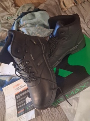 SR Max Lewiston SRM9150 Men s Black Waterproof Slip Resistant Boots 10.5 NIB