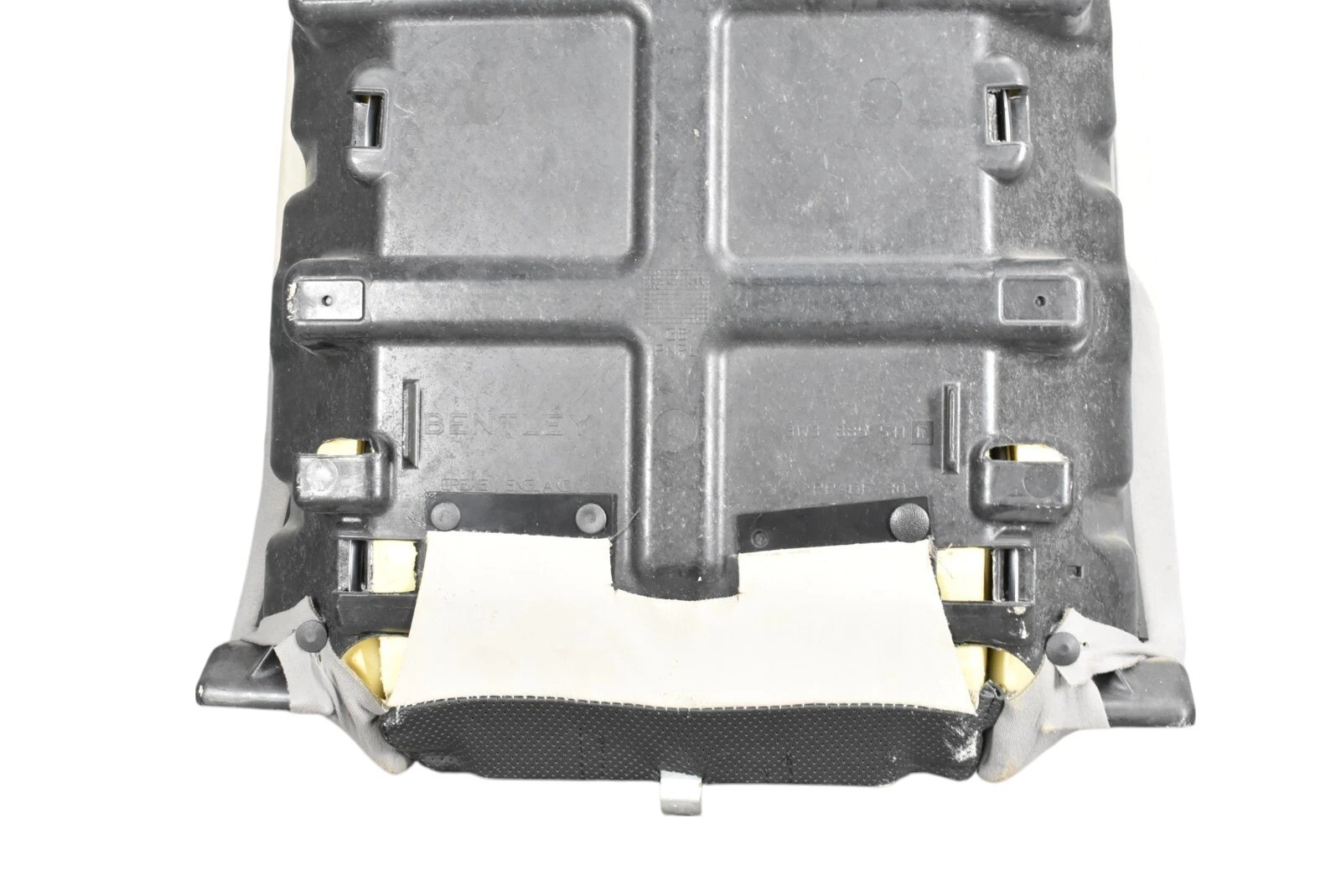 03-10 Bentley Continental Rear Right Upper Seat Cushion Beige 3W3885511 OEM