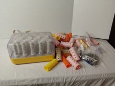 Clariol C-14 Setter Hot Rollers With 56 Beauty Cute Rollers/Curlers