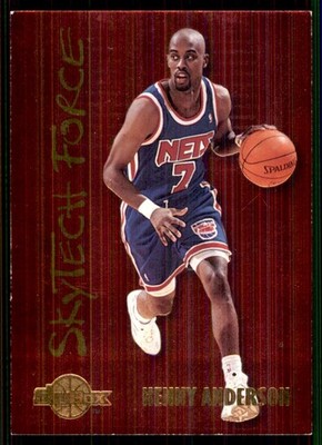1994-95 SkyBox SkyTech Force Kenny Anderson #SF1