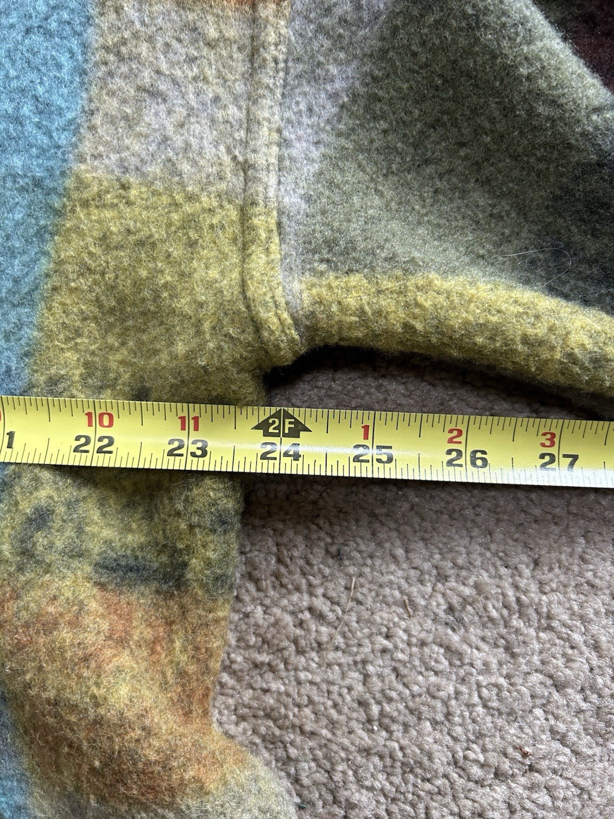 BiBi Shacket Plaid Fleece. Patchwork, Pockets, Bu… - image 5