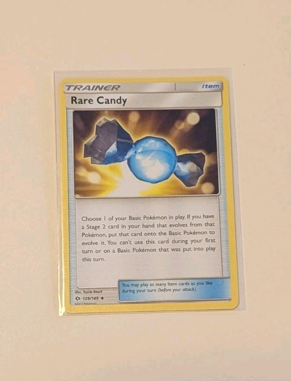 Rare Candy 129/149 Pokemon Sun & Moon Base Set