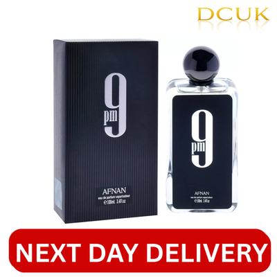 Afnan 9 PM Eau de Parfum for Men - 100ml Original 6290171002338