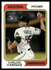 2023 Topps Heritage Carlos Vargas #552