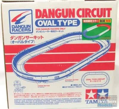 TAM69564 Tamiya Dangun Racer Track - Oval Type (Red/Blue) | eBay