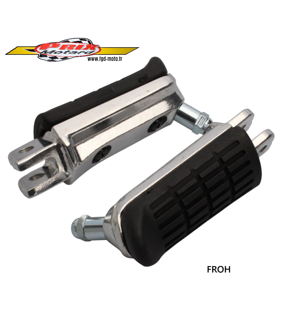 Repose-pieds Honda XLV 1000 Varadero 1999-2012 | Cale-pieds noirs en acier