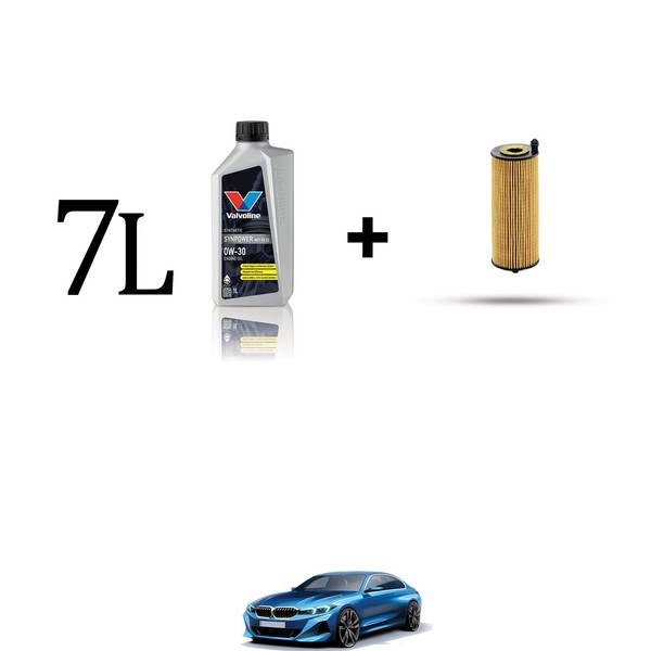 Set ÖLfilter Und 7L FüR BMW Serie 3 (G20,G21,G80) M3 353Kw Von 2020-image