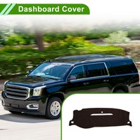 Dashboard-Abdeckung FüR Gmc Yukon Xl 2007-2014 Braun 1 StüCk
