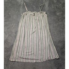 MINKPINK Women's Striped Mini Dress Size Small Casual Sleeveless Sundress EUC