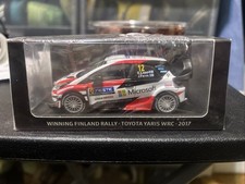 1/43 scale Toyota Yaris WRC Winner Rally Finland 2017 E. Lappi - J. Ferm #12 [S5