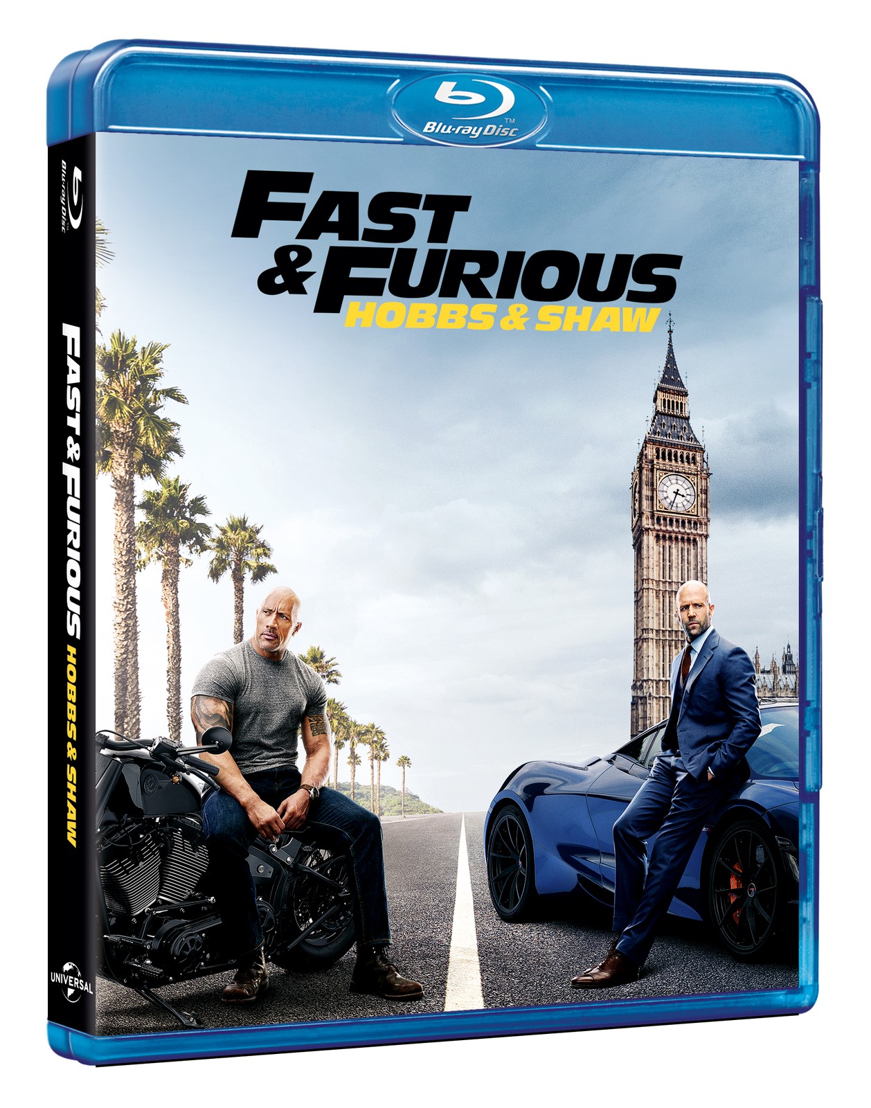Fast & Furious Presents: Hobbs & Shaw- Blu Ray [Danish Import] Blu-ray NUOVO