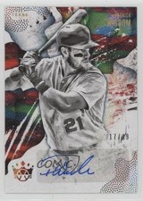 2019 Panini Diamond Kings DK Signatures Holo Gold 17/49 Patrick Wisdom Auto 4g8