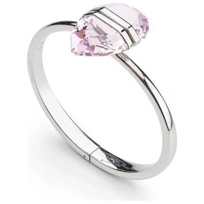 Swarovski 5615111 NEW  Woman's Bracelet Pink (Crystal), Silver-tone (Band
