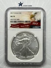 2017 Silver Eagle NGC MS70 Eagle Label