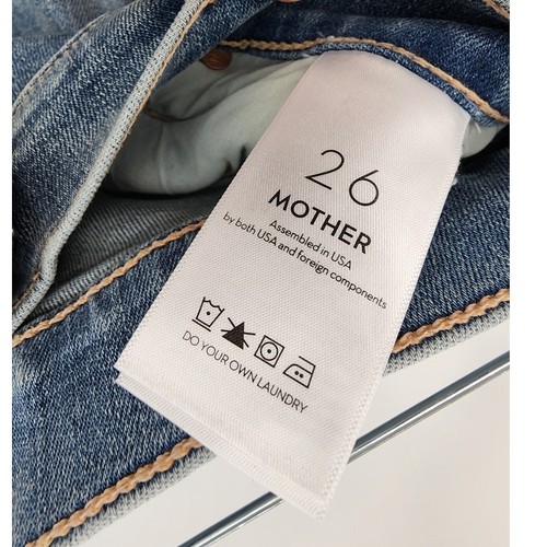 Mother The Mid Rise Dazzler Ankle Fray Weekend Kätzchen Größe 26 - Bild 6 von 11