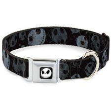 Dog Collar DYAF-Jack Expression3 Full Color Nightmare Before Christmas Jack Expr