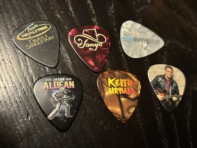 Various Authentic Guitar Picks