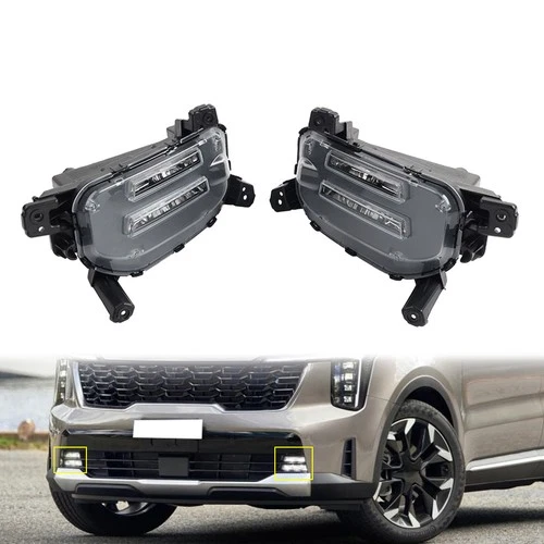 Front Fog Lamps Daytime Running Light For Kia Sorento 2024+