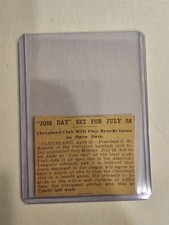 Addie Joss Day Memorial Game 1911 Baseball Article 