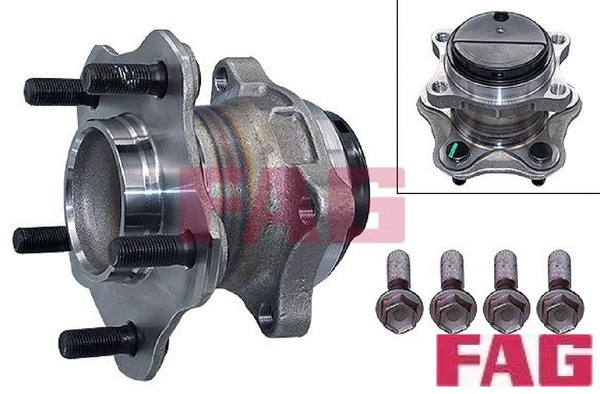 FAG 713633230 Radlagersatz Radlager Satz Hinterachse Hinten FüR Nissan-image