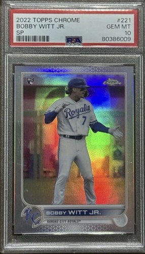 2022 Topps Chrome - Extended SP Bobby Witt Jr. #221 (RC)