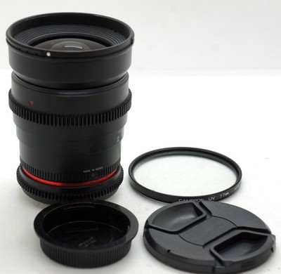 Samyang Walimex Rokinon 35 mm T1.5 ED AS UMC CINE Lens Canon EF Mount Full Frame