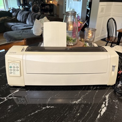 Lexmark 2481-100 Printer & Cords No Ink Ribbon Includes
